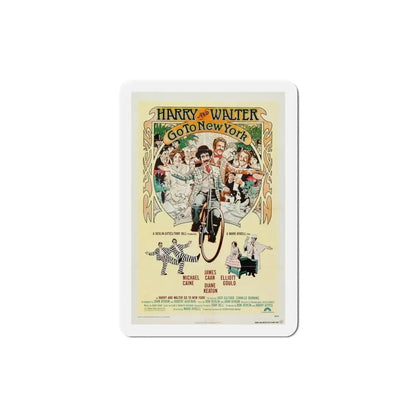 Harry and Walter Go to New York 1976 Movie Poster Refrigerator Magnet - The Sticker Space