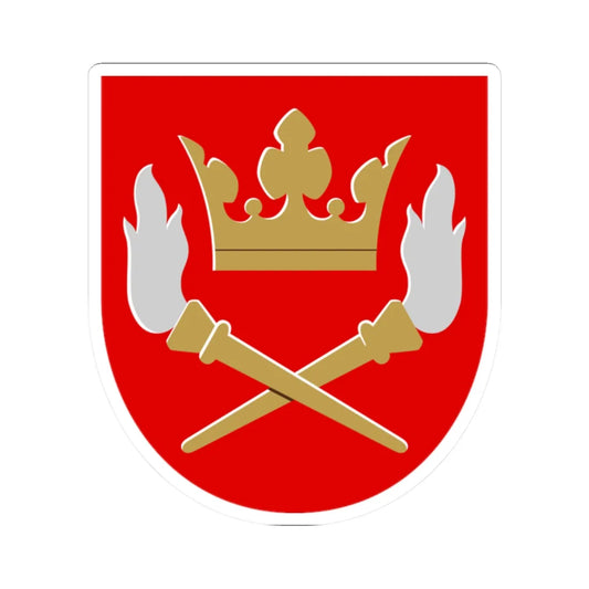 Hartola.vaakuna (Finland) (Coat of Arms) STICKER Vinyl Kiss-Cut Decal 2 Inch White - The Sticker Space