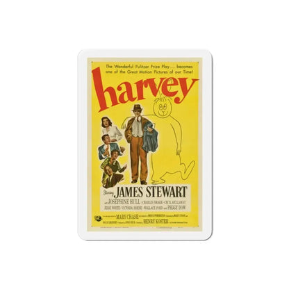 Harvey 1950 Movie Poster Refrigerator Magnet - The Sticker Space