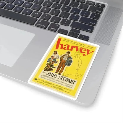 Harvey 1950 Movie Poster - STICKER Vinyl Kiss-Cut Decal - The Sticker Space