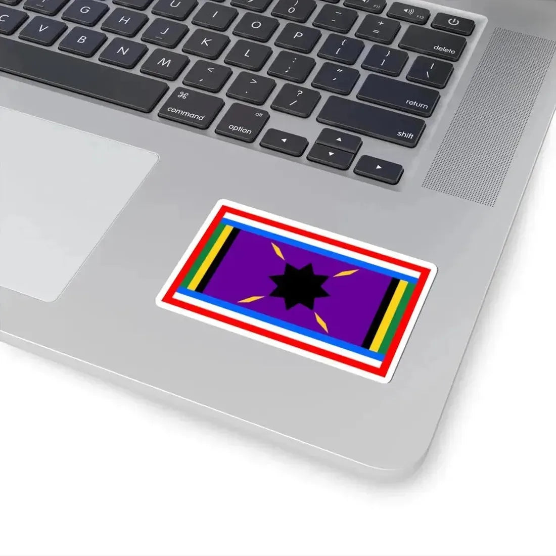 Harvey African American Flag (United States) STICKER Vinyl Kiss-Cut Decal - The Sticker Space