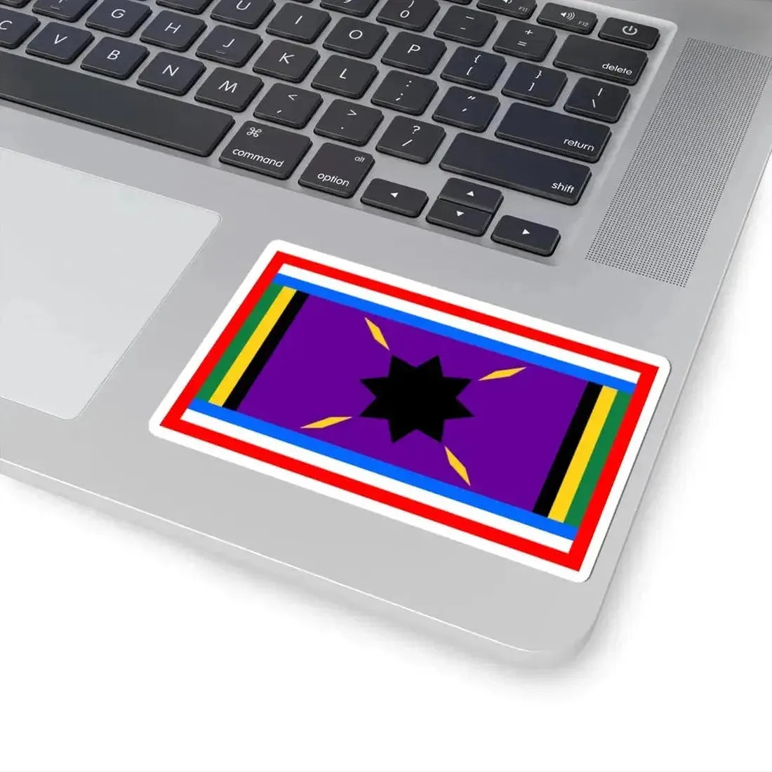 Harvey African American Flag (United States) STICKER Vinyl Kiss-Cut Decal - The Sticker Space