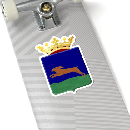 Haskerland wapen (Netherlands) (Coat of Arms) STICKER Vinyl Kiss-Cut Decal - The Sticker Space