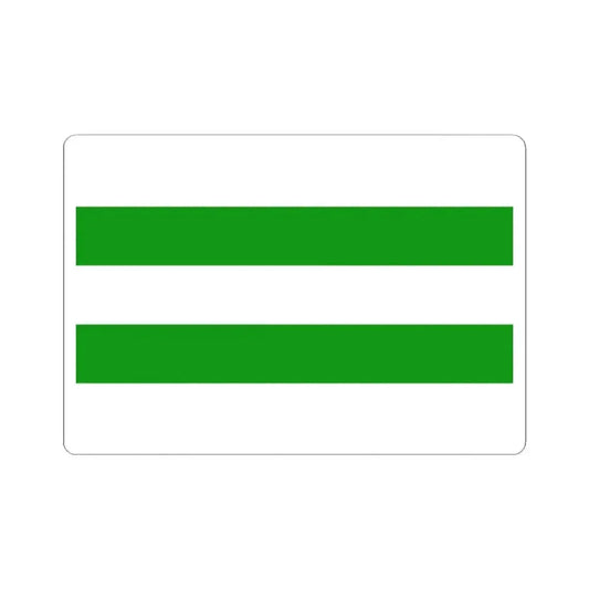 Hasselt B vlag (Belgium) STICKER Vinyl Kiss-Cut Decal 2 Inch White - The Sticker Space