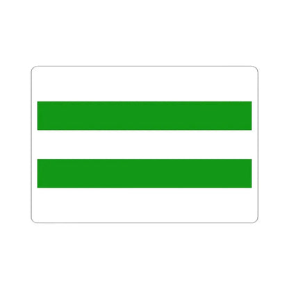 Hasselt B vlag (Belgium) STICKER Vinyl Kiss-Cut Decal 3 Inch White - The Sticker Space