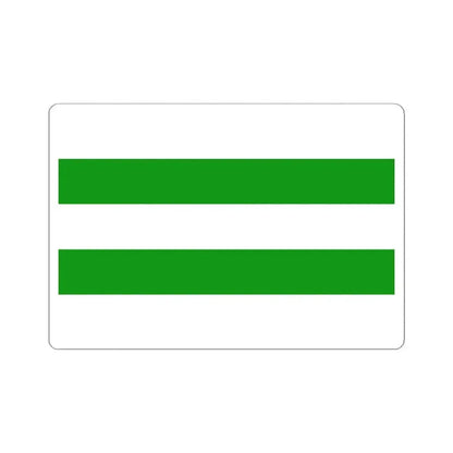 Hasselt B vlag (Belgium) STICKER Vinyl Kiss-Cut Decal 4 Inch White - The Sticker Space