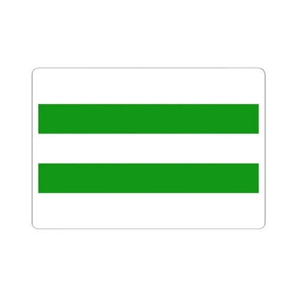 Hasselt B vlag (Belgium) STICKER Vinyl Kiss-Cut Decal 6 Inch White - The Sticker Space