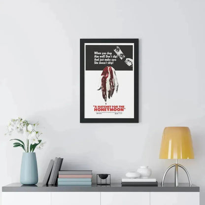 HATCHET FOR THE HONEYMOON 1970 - Framed Movie Poster - The Sticker Space