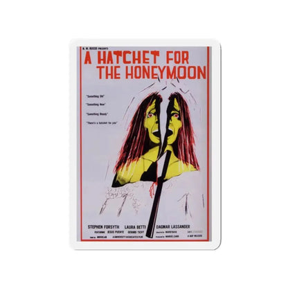 HATCHET FOR THE HONEYMOON (2) 1970 Movie Poster - Refrigerator Magnet 2 Inch - The Sticker Space
