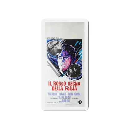 HATCHET FOR THE HONEYMOON (ITALIAN) 1970 Movie Poster - Refrigerator Magnet 5 Inch - The Sticker Space