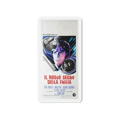 HATCHET FOR THE HONEYMOON (ITALIAN) 1970 Movie Poster - Refrigerator Magnet - The Sticker Space