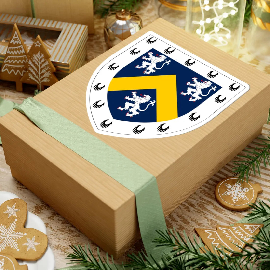 Hatfield College Durham arms (England) (Coat of Arms) STICKER Vinyl Kiss-Cut Decal - The Sticker Space