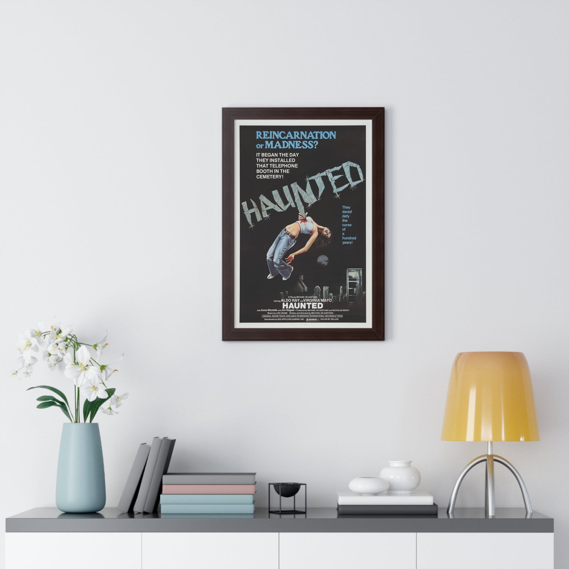 HAUNTED 1977 - Framed Movie Poster-The Sticker Space