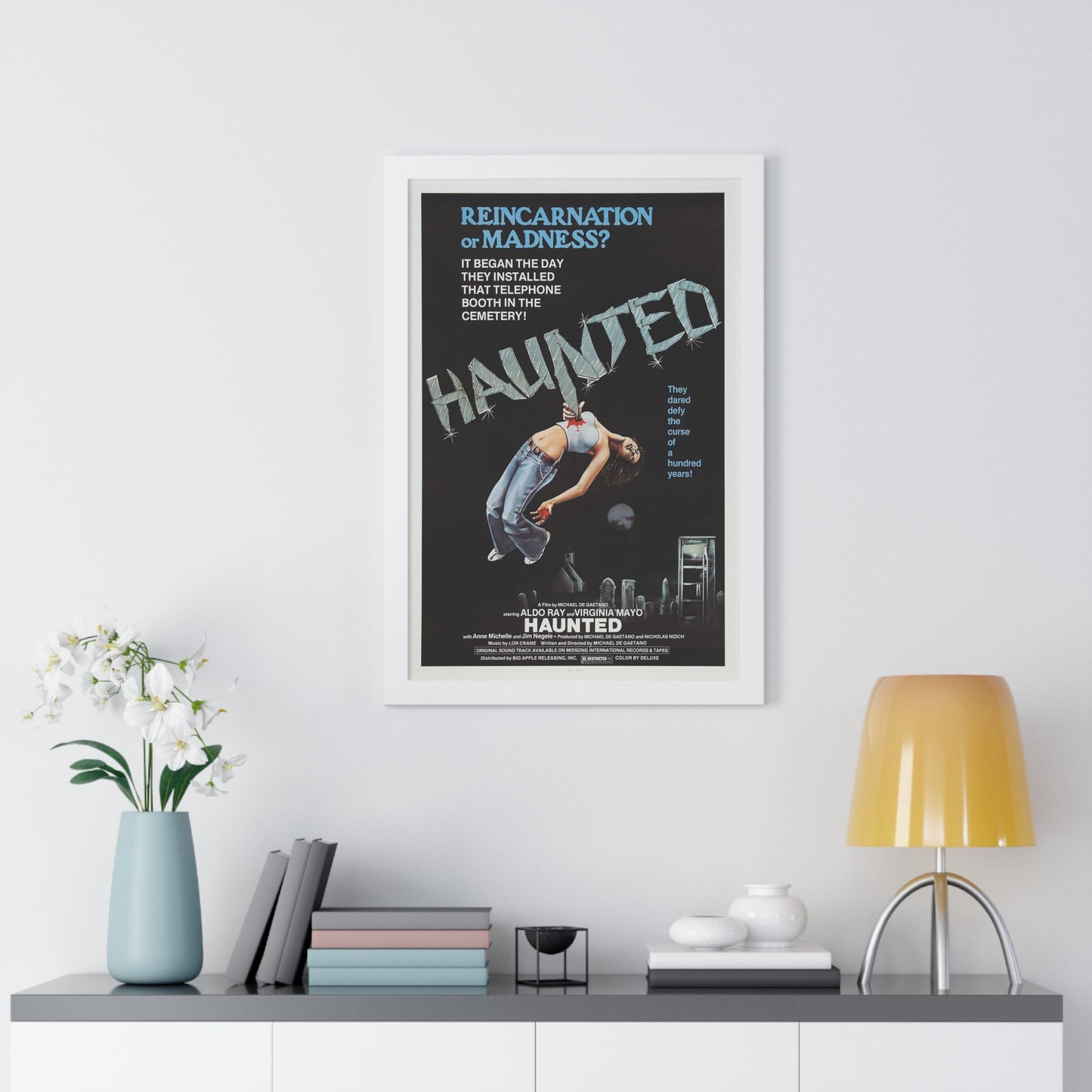 HAUNTED 1977 - Framed Movie Poster-The Sticker Space