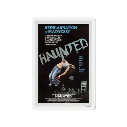 HAUNTED 1977 Movie Poster - Refrigerator Magnet 3 Inch - The Sticker Space
