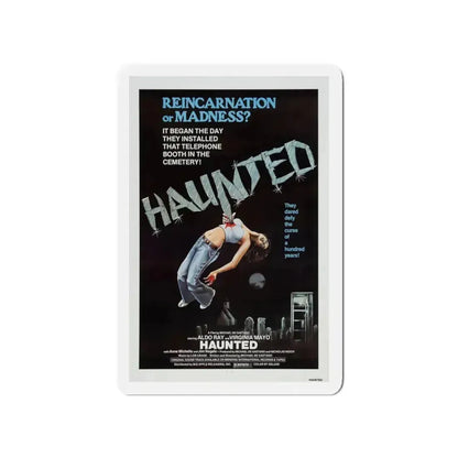 HAUNTED 1977 Movie Poster - Refrigerator Magnet - The Sticker Space
