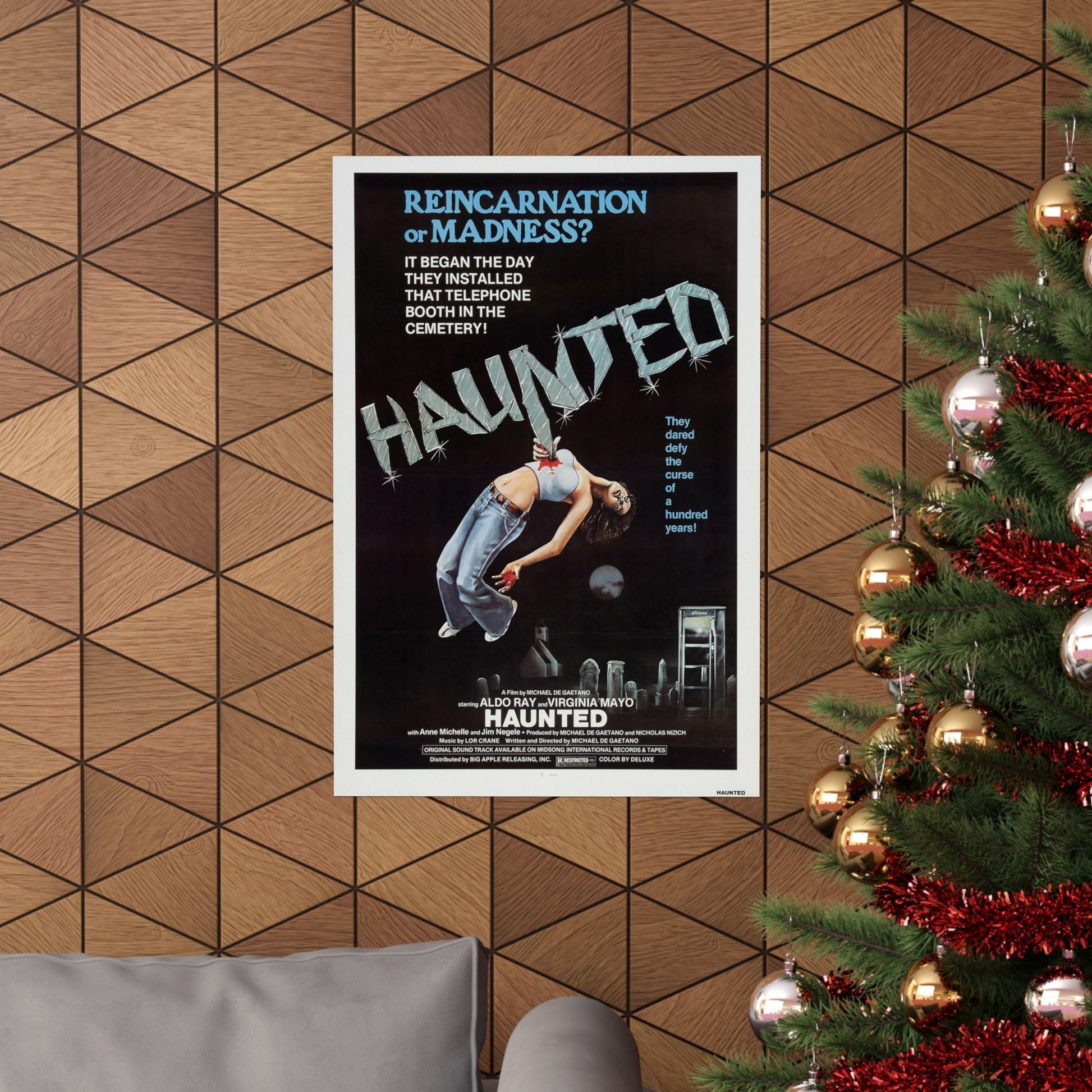 HAUNTED 1977 - Paper Movie Poster-The Sticker Space