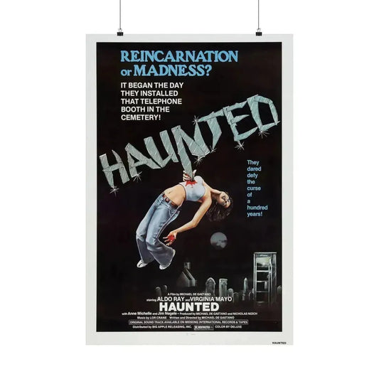 HAUNTED 1977 - Paper Movie Poster 24″ x 36″ Matte - The Sticker Space