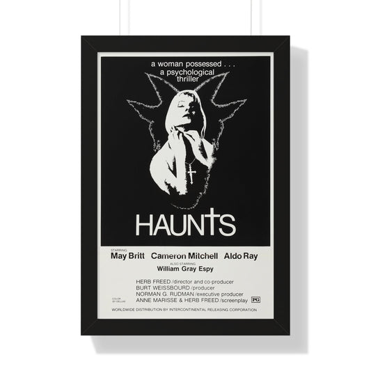 HAUNTS 1977 - Framed Movie Poster-16″ x 24″-The Sticker Space