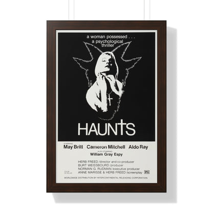 HAUNTS 1977 - Framed Movie Poster-16″ x 24″-The Sticker Space