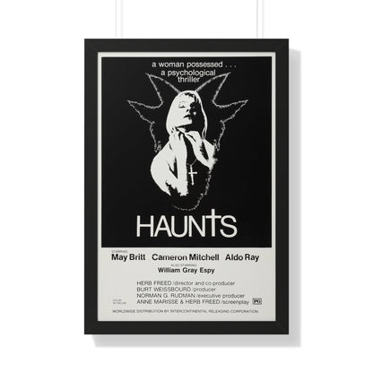 HAUNTS 1977 - Framed Movie Poster-20" x 30"-The Sticker Space