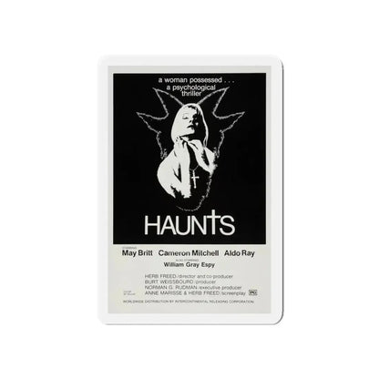 HAUNTS 1977 Movie Poster - Refrigerator Magnet 5 Inch - The Sticker Space