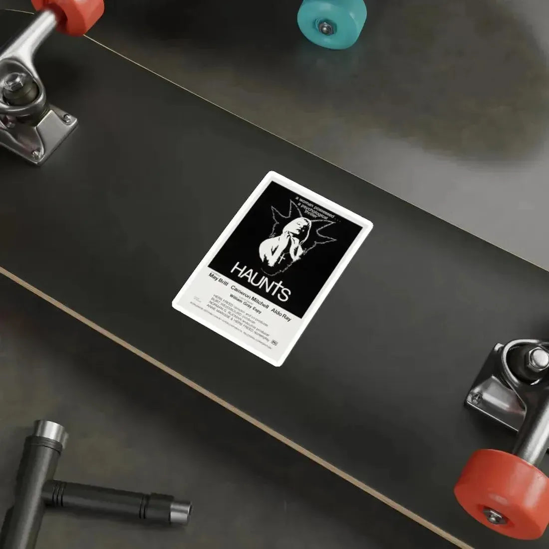 HAUNTS 1977 Movie Poster STICKER Vinyl Die-Cut Decal - The Sticker Space