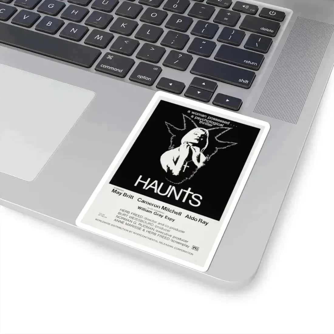 HAUNTS 1977 Movie Poster - STICKER Vinyl Kiss-Cut Decal - The Sticker Space