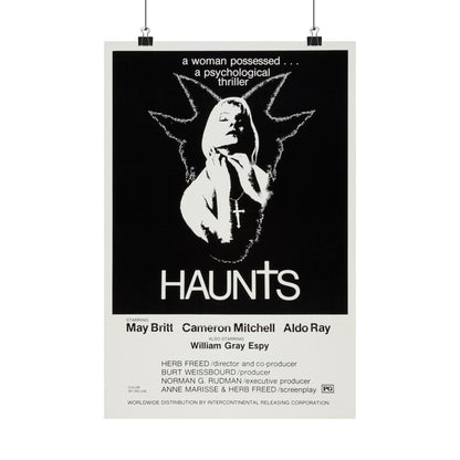 HAUNTS 1977 - Paper Movie Poster-12″ x 18″-The Sticker Space