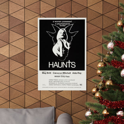 HAUNTS 1977 - Paper Movie Poster-The Sticker Space