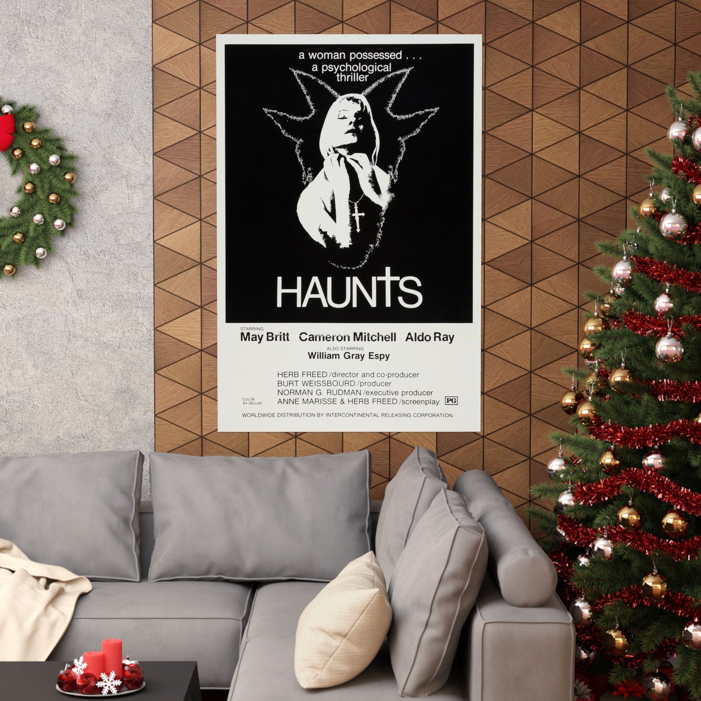 HAUNTS 1977 - Paper Movie Poster-The Sticker Space