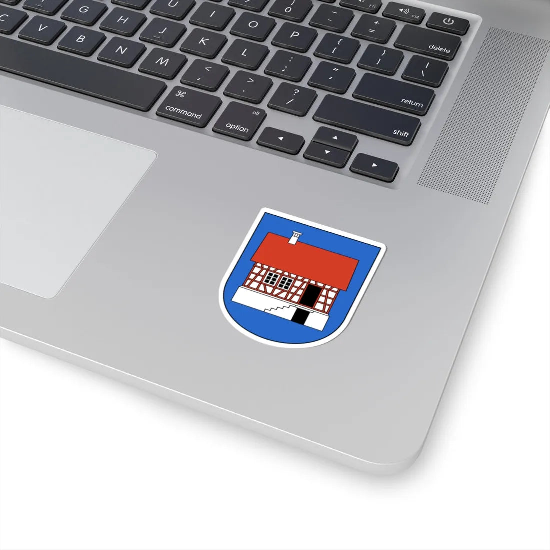 Hausen am Albis-blazon (Switzerland) (Coat of Arms) STICKER Vinyl Kiss-Cut Decal - The Sticker Space