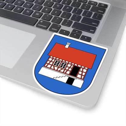 Hausen am Albis-blazon (Switzerland) (Coat of Arms) STICKER Vinyl Kiss-Cut Decal - The Sticker Space