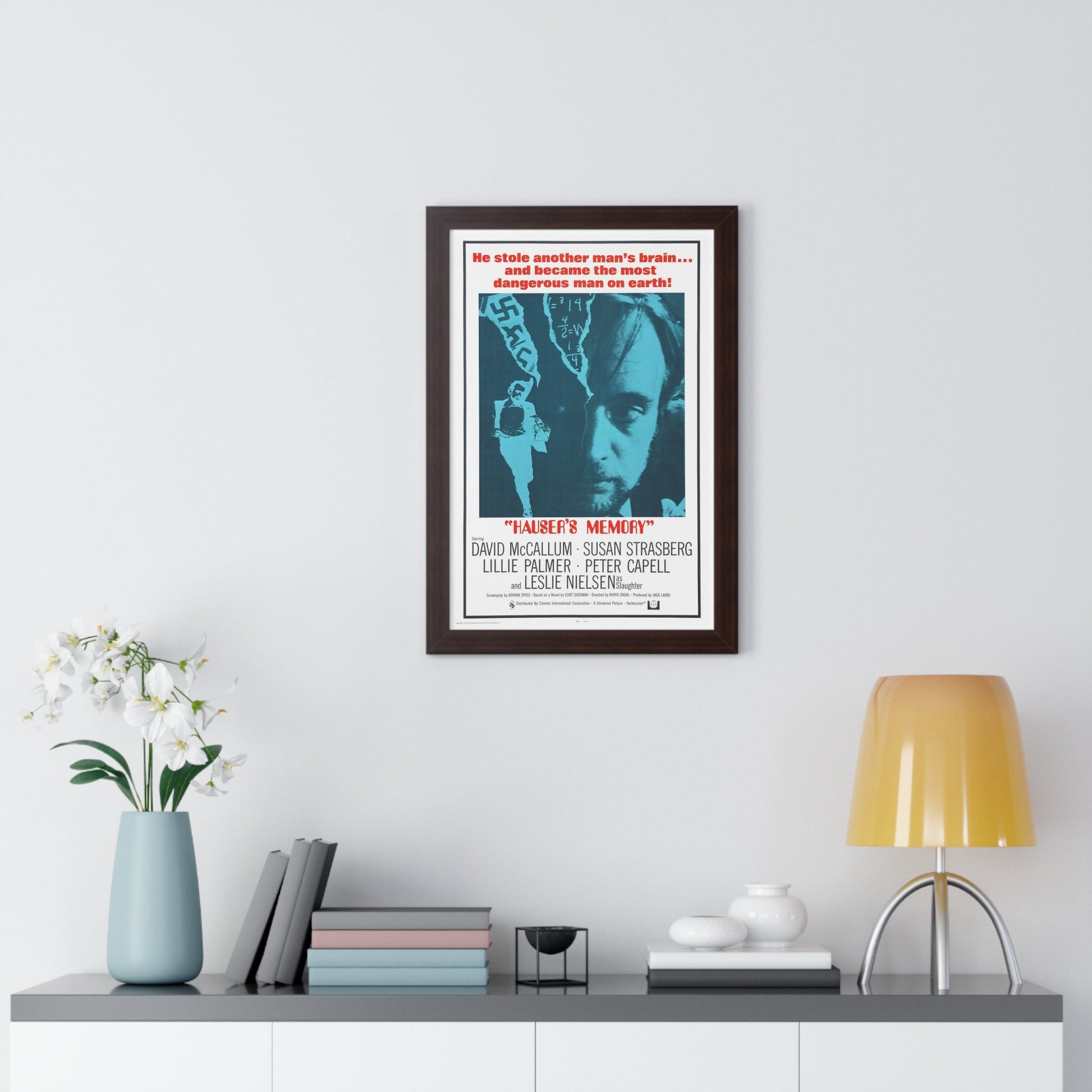 HAUSER'S MEMORY 1970 - Framed Movie Poster-The Sticker Space