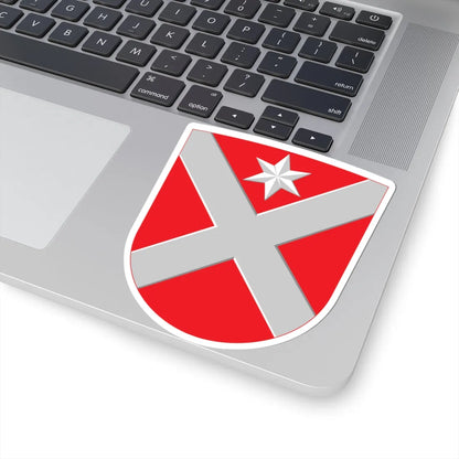 Hausjärvi.vaakuna (Finland) (Coat of Arms) STICKER Vinyl Kiss-Cut Decal - The Sticker Space