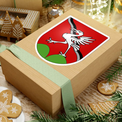 Haut-Intyamon-coat of arms (Switzerland) (Coat of Arms) STICKER Vinyl Kiss-Cut Decal - The Sticker Space