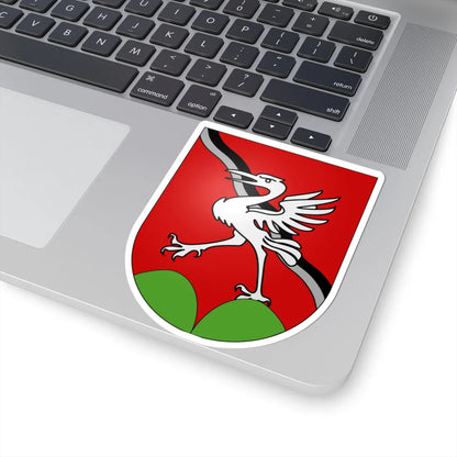 Haut-Intyamon-coat of arms (Switzerland) (Coat of Arms) STICKER Vinyl Kiss-Cut Decal - The Sticker Space