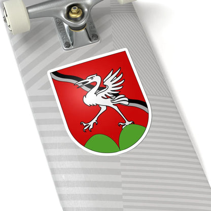 Haut-Intyamon-coat of arms (Switzerland) (Coat of Arms) STICKER Vinyl Kiss-Cut Decal - The Sticker Space