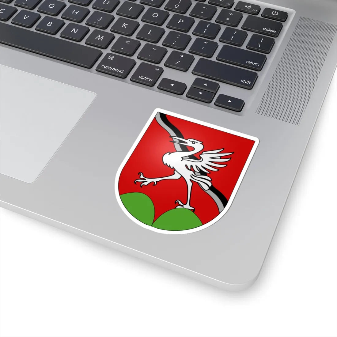 Haut-Intyamon-coat of arms (Switzerland) (Coat of Arms) STICKER Vinyl Kiss-Cut Decal - The Sticker Space