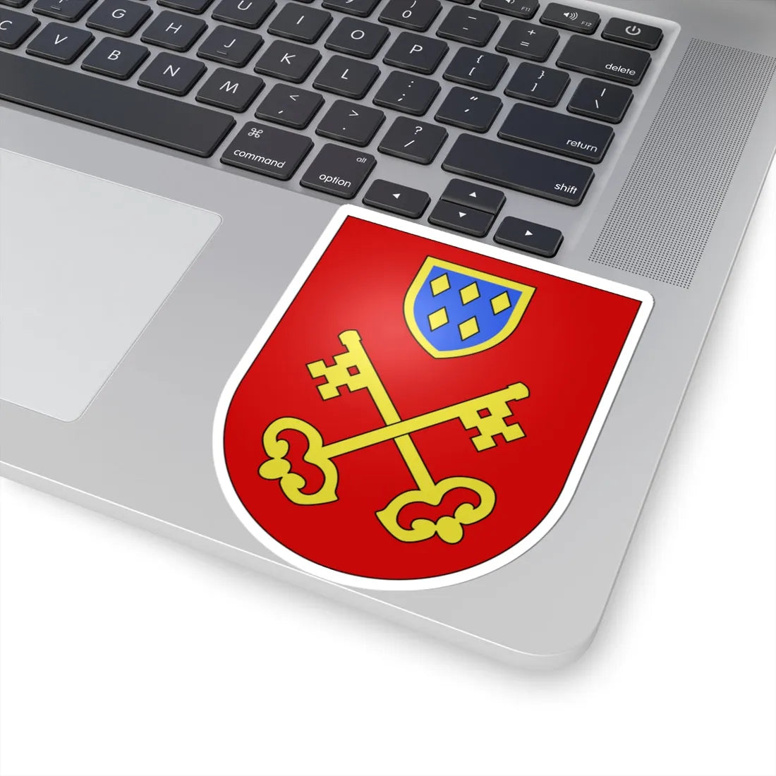 Haut-Vully-coat of arms (Switzerland) (Coat of Arms) STICKER Vinyl Kiss-Cut Decal - The Sticker Space