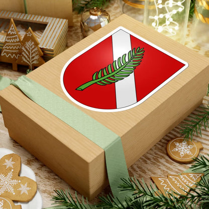 Hauteville-coat of arms (Switzerland) (Coat of Arms) STICKER Vinyl Kiss-Cut Decal - The Sticker Space