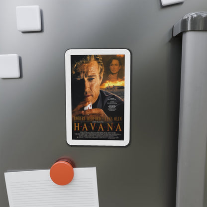 Havana 1990 Movie Poster Die-Cut Magnet-The Sticker Space