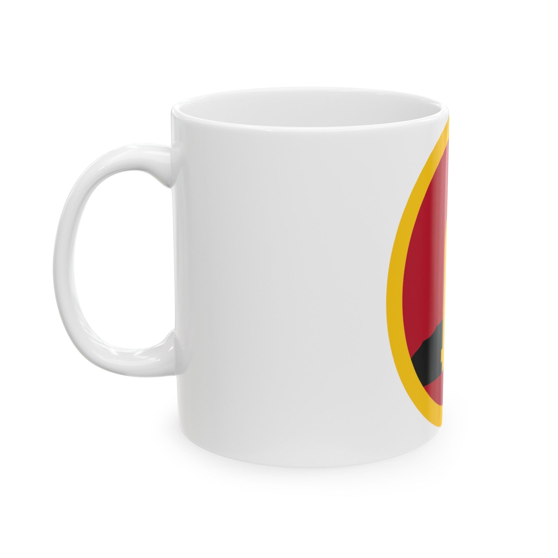 Hawaiian Seperate Coast Artillery Brigade (U.S. Army) White Coffee Mug-The Sticker Space