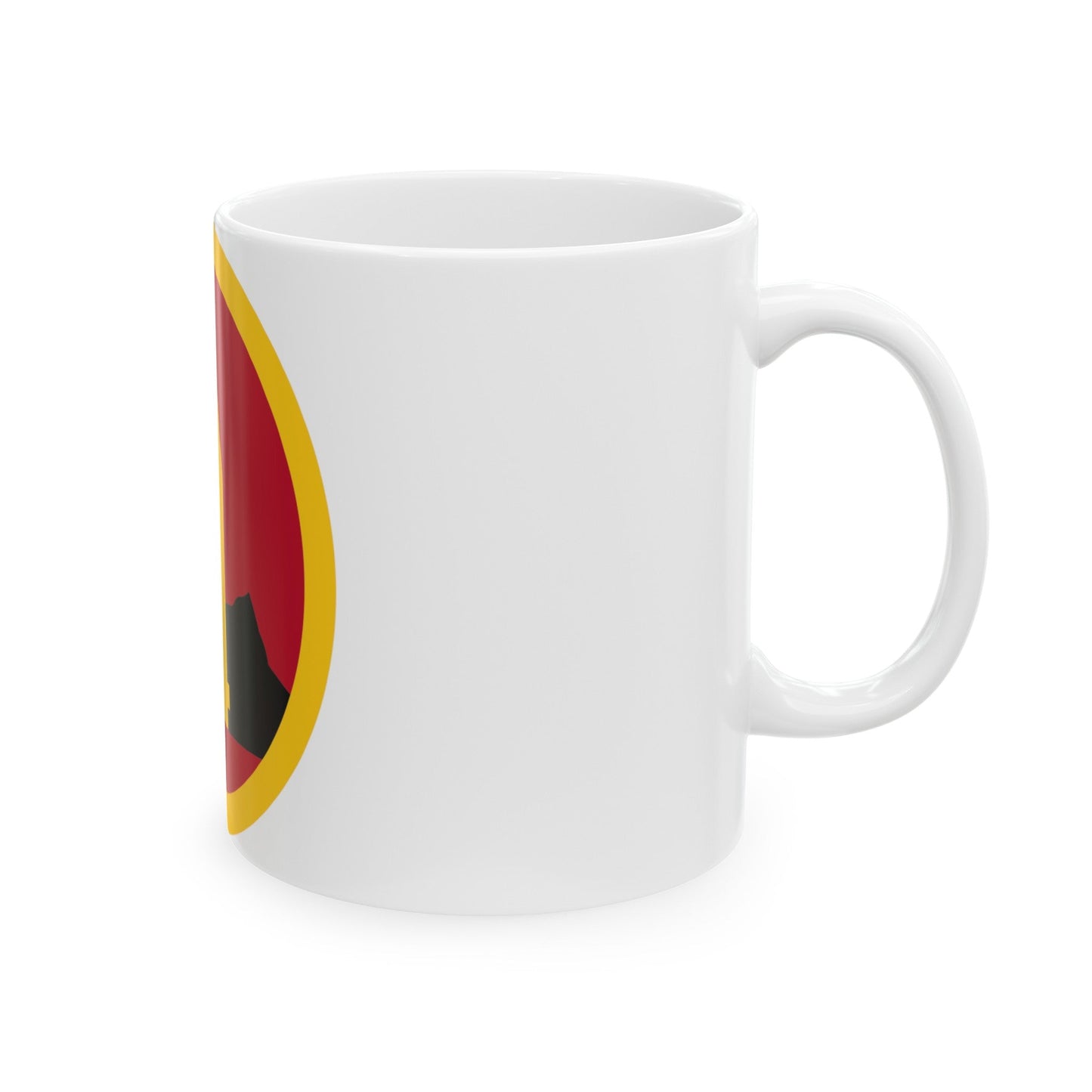 Hawaiian Seperate Coast Artillery Brigade (U.S. Army) White Coffee Mug-The Sticker Space