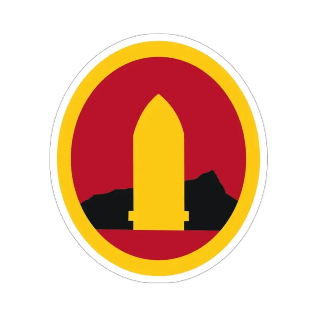 Hawaiian Seperate Coast Artillery Brigade (U.S. Army) STICKER Vinyl Die-Cut Decal - The Sticker Space
