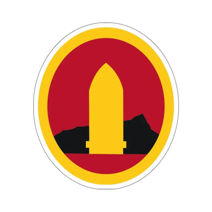 Hawaiian Seperate Coast Artillery Brigade (U.S. Army) STICKER Vinyl Kiss-Cut Decal 6 Inch White - The Sticker Space