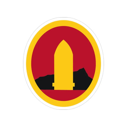 Hawaiian Seperate Coast Artillery Brigade (U.S. Army) Transparent STICKER Die-Cut Vinyl Decal - The Sticker Space