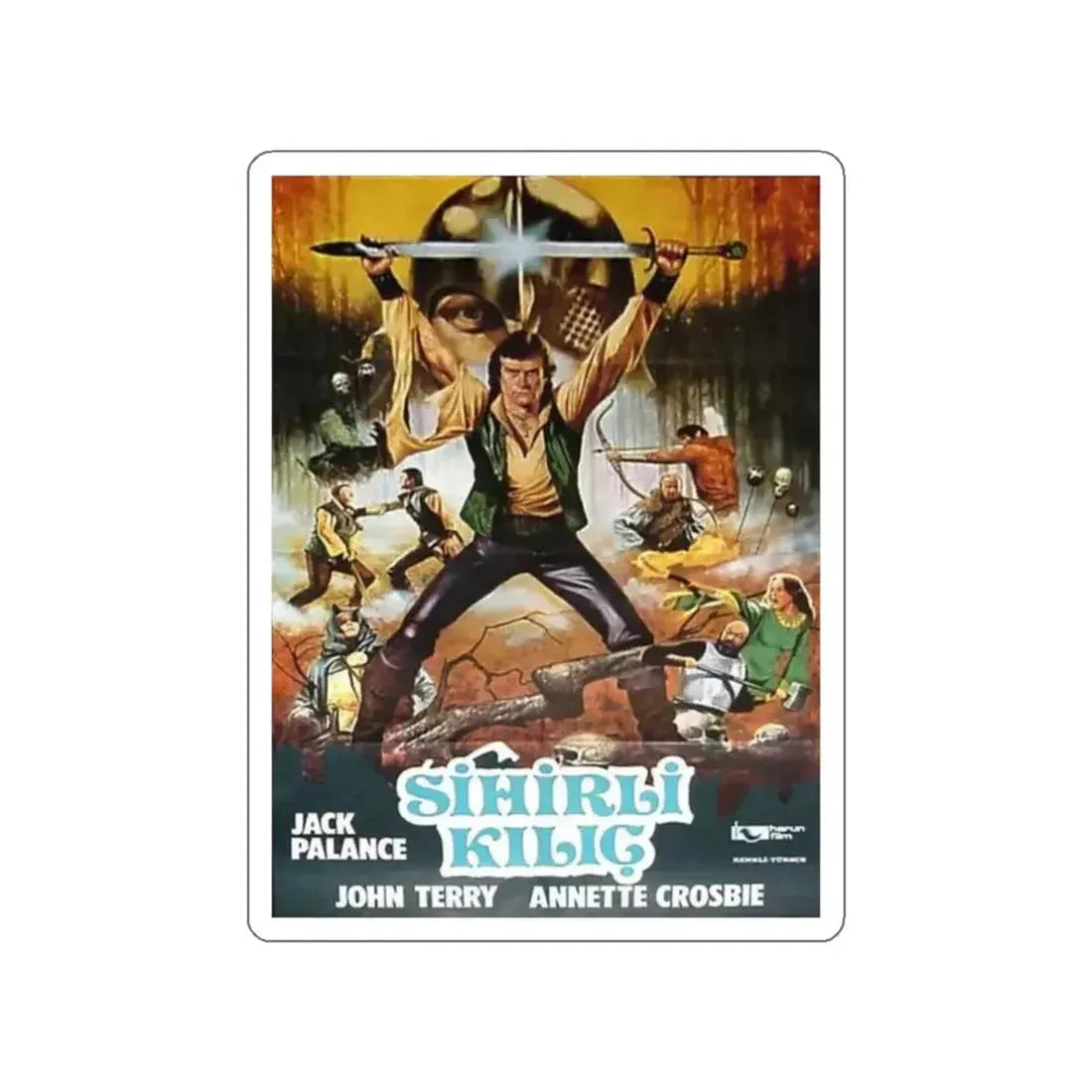 HAWK THE SLAYER 1980 Movie Poster STICKER Vinyl Die-Cut Decal - The Sticker Space