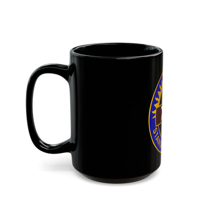 Hawley US Community Hospital (U.S. Army) Black Coffee Mug-The Sticker Space