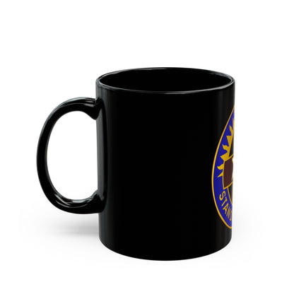 Hawley US Community Hospital (U.S. Army) Black Coffee Mug-The Sticker Space